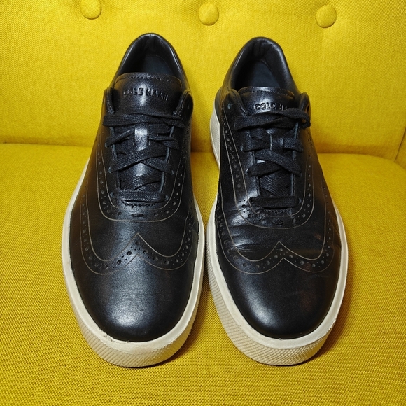 Cole Haan GrandPro Crew Wingtip Oxford Lace Up Shoes Black Mens Size 8.5M main image 7